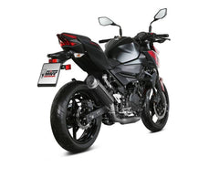 MIVV Slip-On GP Pro Black Stainless Steel Exhaust For KAWASAKI NINJA 400 | Z400 2018 - 2020