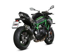 MIVV Slip-On Delta Race Black Stainless Steel Exhaust For KAWASAKI NINJA 1000 SX / TOURER 2020 - 2022