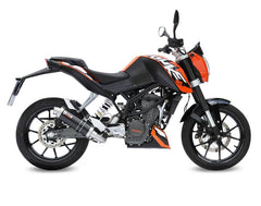 MIVV Slip-on GP Black Stainless Steel  Exhaust For KTM 125 DUKE | 200 DUKE 2011 - 2016