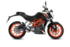 MIVV GP Black Stainless Steel Full System Exhaust For KTM 390 DUKE 2013 - 2016