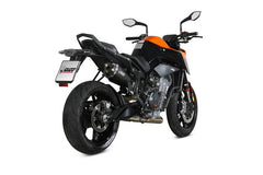 MIVV Slip-On Delta Race Black Stainless Steel Exhaust For KTM 790 DUKE | 890 DUKE 2018 - 2022