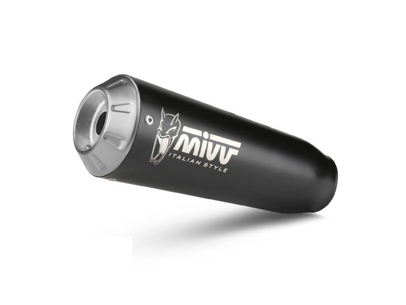 MIVV Slip-On X-M1 Black Stainless Steel Exhaust For KTM KTM 790 DUKE | 890 DUKE 2018 - 2022