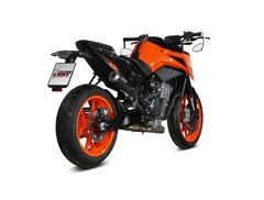 MIVV Slip-On X-M1 Black Stainless Steel Exhaust For KTM KTM 790 DUKE | 890 DUKE 2018 - 2022