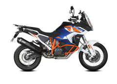 MIVV Slip-on Speed Edge Black Stainless Steel Exhaust For KTM 1290 SUPER ADVENTURE / R / S / T 2021 - 2022