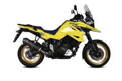 MIVV Slip-On Oval Carbon With Carbon Cap Exhaust For SUZUKI DL V-STROM 1000 / XT | DL V-STROM 1050 / XT 2014  2022