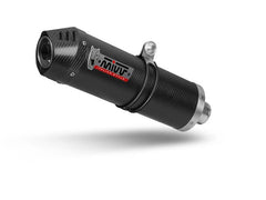 MIVV Slip-On Oval Carbon With Carbon Cap Exhaust For SUZUKI SV 650 / X 2016 - 2022