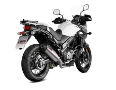 MIVV Oval Titanium With Carbon Cap Full System Exhaust For SUZUKI DL V-STROM 650 / XT 2017 - 2022
