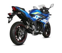 MIVV Slip-On GP Pro Black Stainless Steel Exhaust SUZUKI For GSX 250 R 2017 - 2020