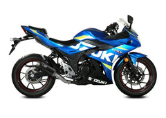 MIVV Slip-On GP Pro Black Stainless Steel Exhaust SUZUKI For GSX 250 R 2017 - 2020