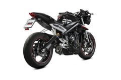 MIVV Slip-On Delta Race Black Stainless Steel Exhaust For TRIUMPH STREET TRIPLE 660 S | STREET TRIPLE 765 R / S / RS 2017 - 2022