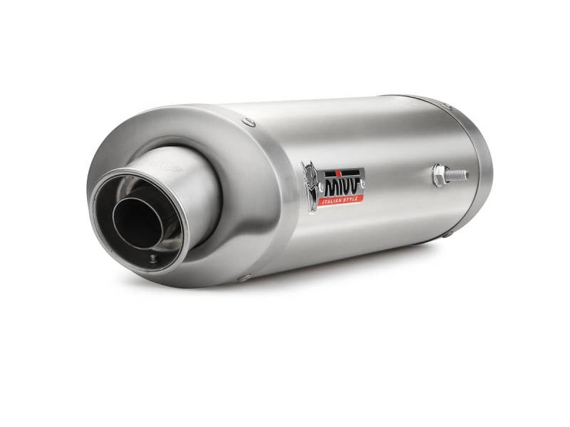 MIVV Slip-On Oval Stainless Steel Under seat Exhaust For HONDA CBR 600 RR 2003 - 2004