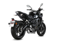 MIVV Oval Titanium With Carbon Cap Full System Exhaust For YAMAHA MT-09 / FZ-09 2013 - 2020