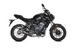MIVV Oval Carbon With Carbon Cap Full System Exhaust For YAMAHA MT-07 / FZ-07 2014 - 2022