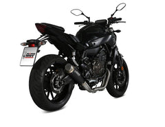 MIVV GP Pro Black Stainless Steel Full System High Exhaust For YAMAHA MT-07 / FZ-07 2014 - 2022