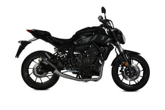 MIVV GP Pro Black Stainless Steel Full System High Exhaust For YAMAHA MT-07 / FZ-07 2014 - 2022