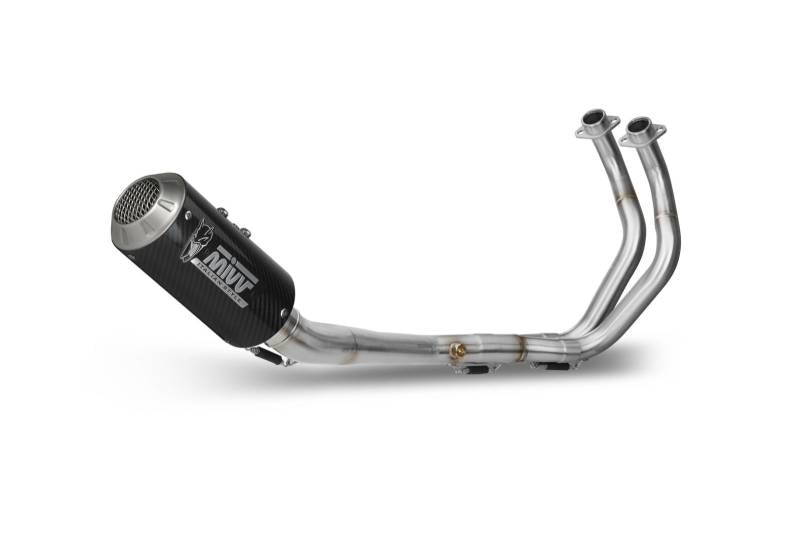 MIVV MK3 Carbon Full System High Exhaust For YAMAHA MT-07 / FZ-07 2014 - 2022