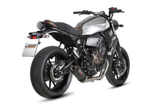 MIVV Oval Carbon With Carbon Cap Full System Exhaust For YAMAHA XSR 900 2016 - 2022