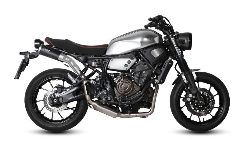 MIVV Ghibli Black Stainless Steel Full System High Exhaust For YAMAHA XSR 900 2016 - 2022