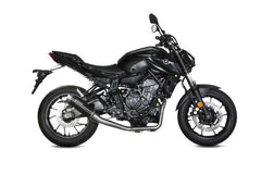 MIVV GP Pro Black Stainless Steel Full System High Exhaust For YAMAHA MT-07 / FZ-07 2014 - 2022