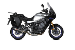 MIVV Oval Carbon With Carbon Cap Full System Exhaust For YAMAHA Tracer 9 / GT 2021 - 2022