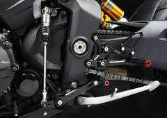 Bonamici Racing Aluminium Rearsets Triumph Speed Triple 1200 RS 2022 -