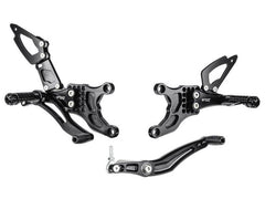 Bonamici Racing Aluminium Rearsets Yamaha YZF R1 2009 - 2014