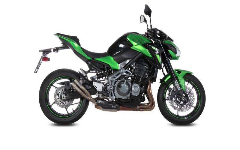 MIVV Slip-on Double Gun Black Stainless Steel Exhaust For KAWASAKI Z900 | Z900 A2 (35 KW / 70 KW) 2017 - 2022