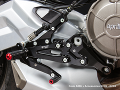 Bonamici Racing Aluminium Rearsets Aprilia RS 660 2020/>