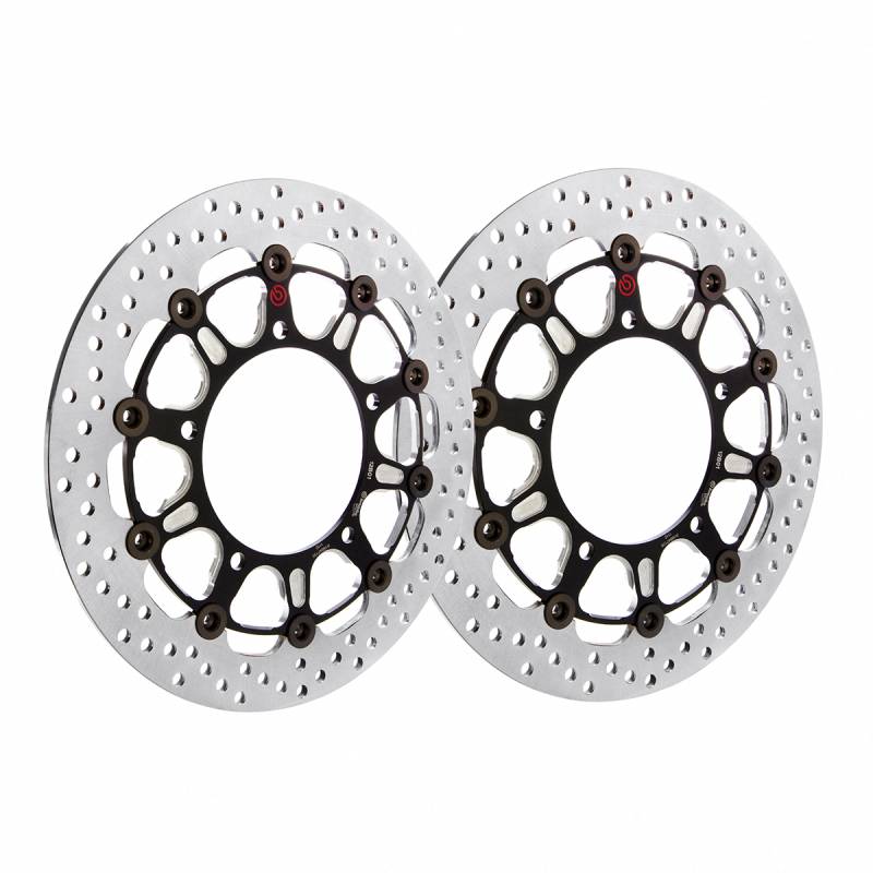 Brembo Disc Set 310x5.5mm Groove HPK Floating Black Suzuki