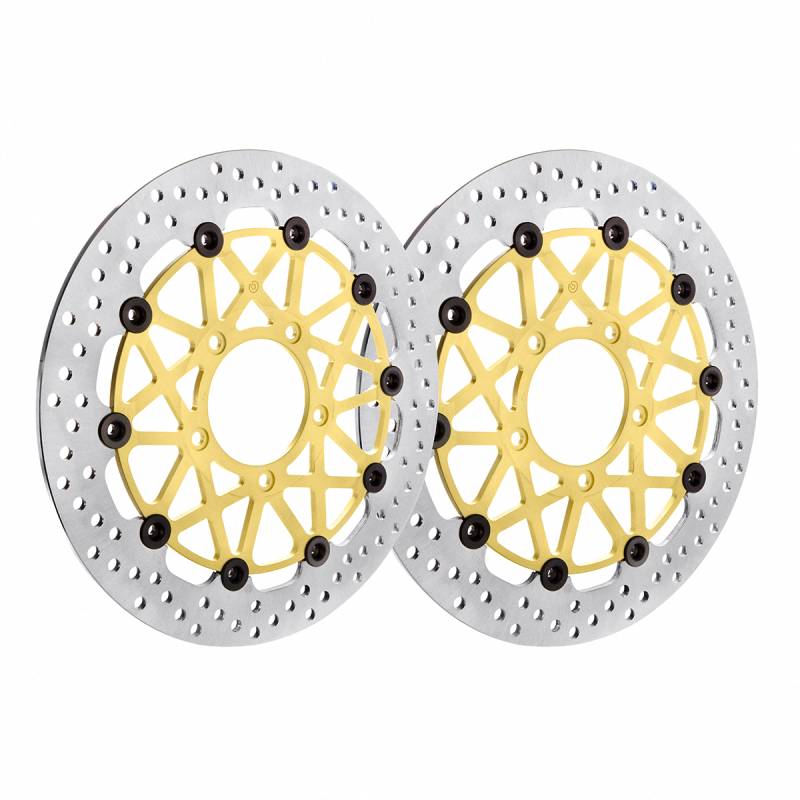 Brembo Disc Set 310x5.5mm Supersport HPK Floating Gold MV Augusta
