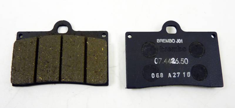 Brembo Brake Pad Set, Brembo J01, for 20.4756.xx Caliper, Shape D