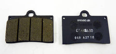 Brembo Brake Pad Set, Brembo J01, for 20.4756.xx Caliper, Shape D