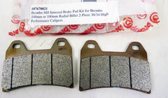 Brembo Brake Pad Set, Toshiba TT 2172 HH Sintered, for 20.6800.xx / 20.9230.xx Caliper, Shape M