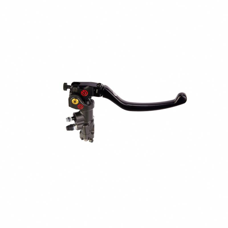 Brembo Master Cylinder, Brake, PR 18x18 without Reservoir, Long Folding Lever - EVO, Billet Radial, Front