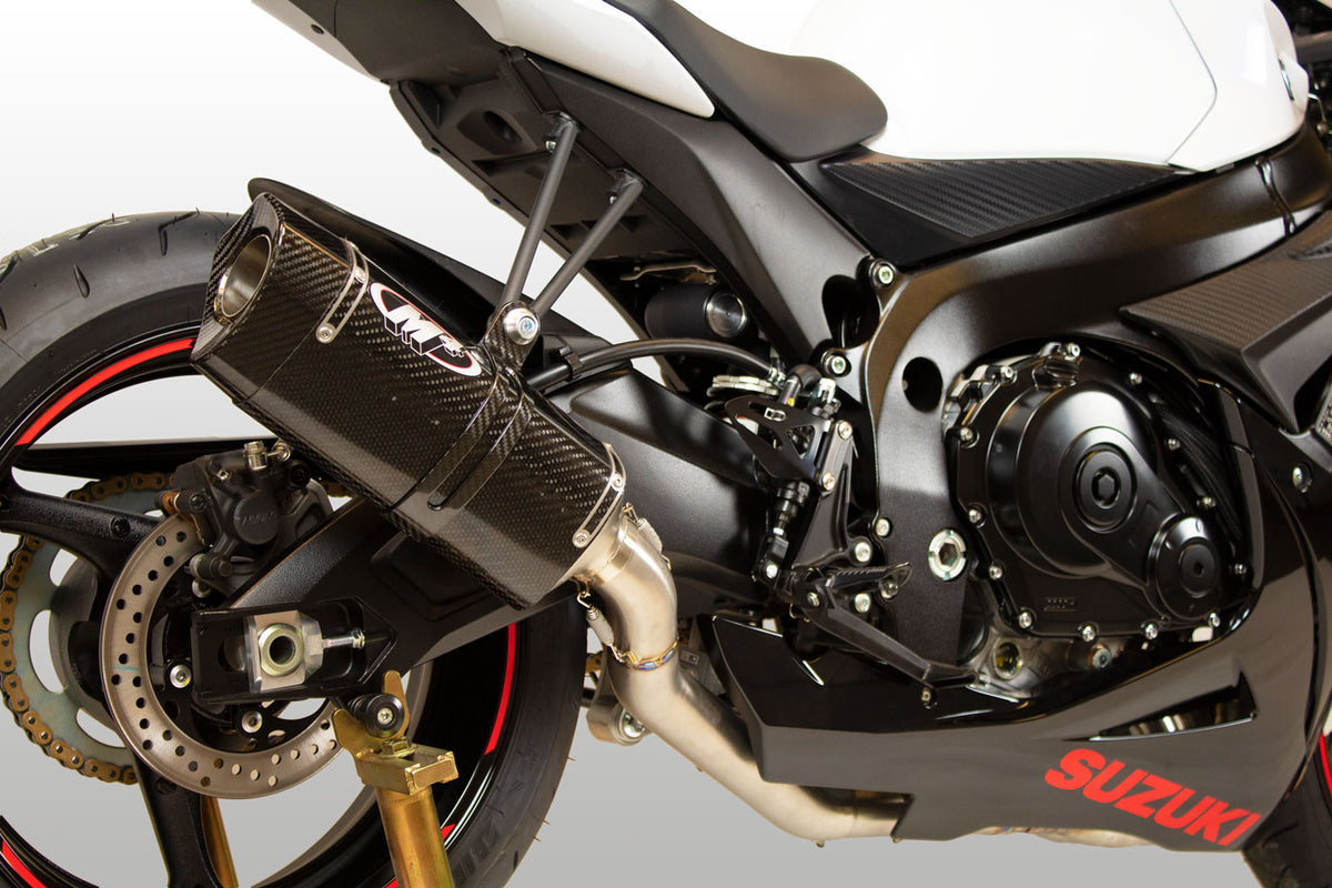 M4 Full System Titanium Midpipe MC36 Carbon Fiber GSXR600/750 2011-2025
