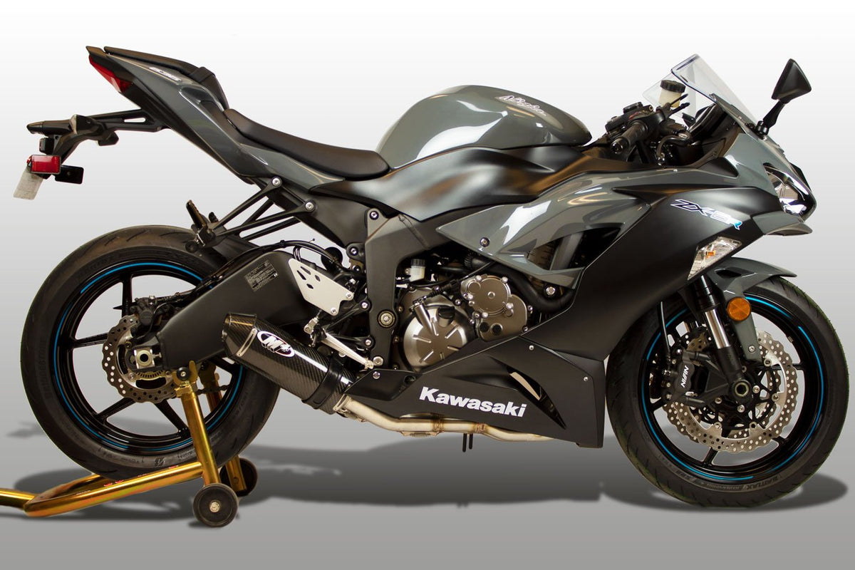 M4 Exhaust Full System with Carbon Street Slayer Canister - KA6994