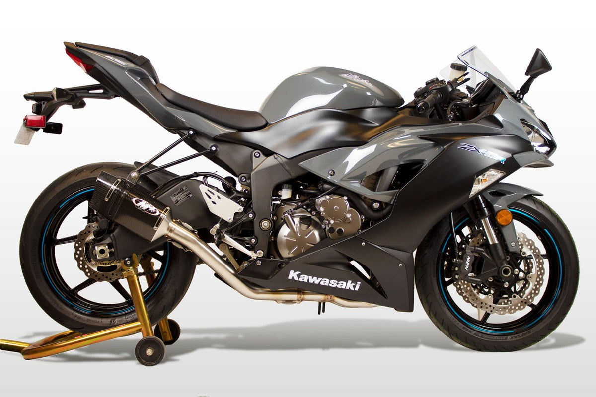 M4 Exhaust Full System with Tech1 Carbon Fiber  Canister - KA6984