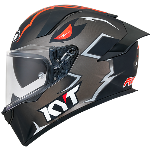 fury motorcycle helmet KYT R2R Fury 29 Matte Replica Helmet