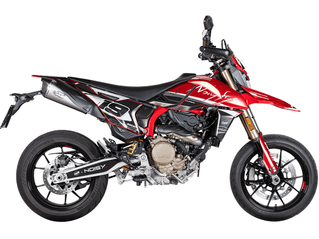 24-25 Hypermotard 698 Spark Konix Evo Slip-On | HHR Performance