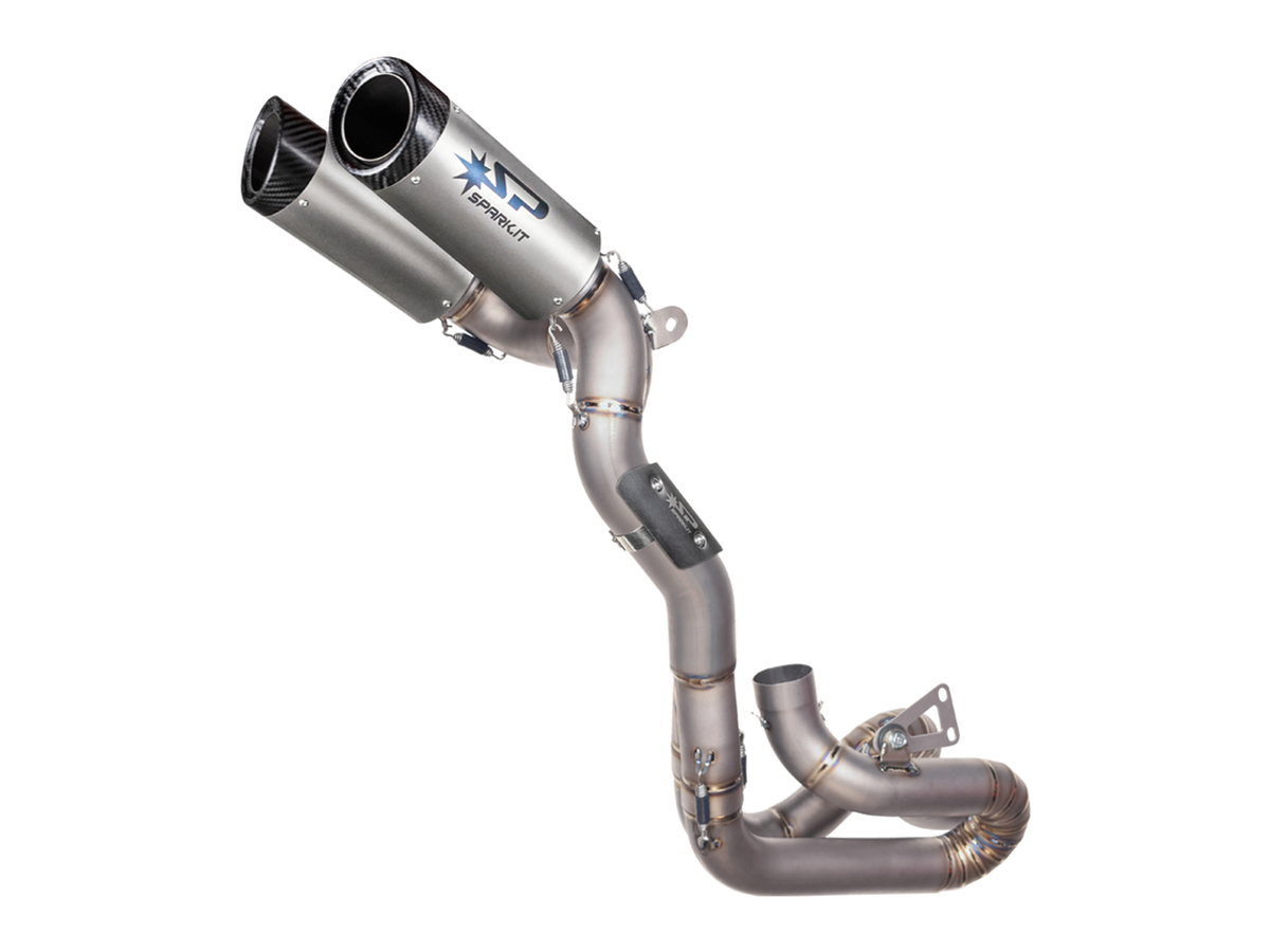 Spark Ducati Panigale V4 S/R Streetfighter "Double Dyno" Semi-Full Exhaust System (Carbon)