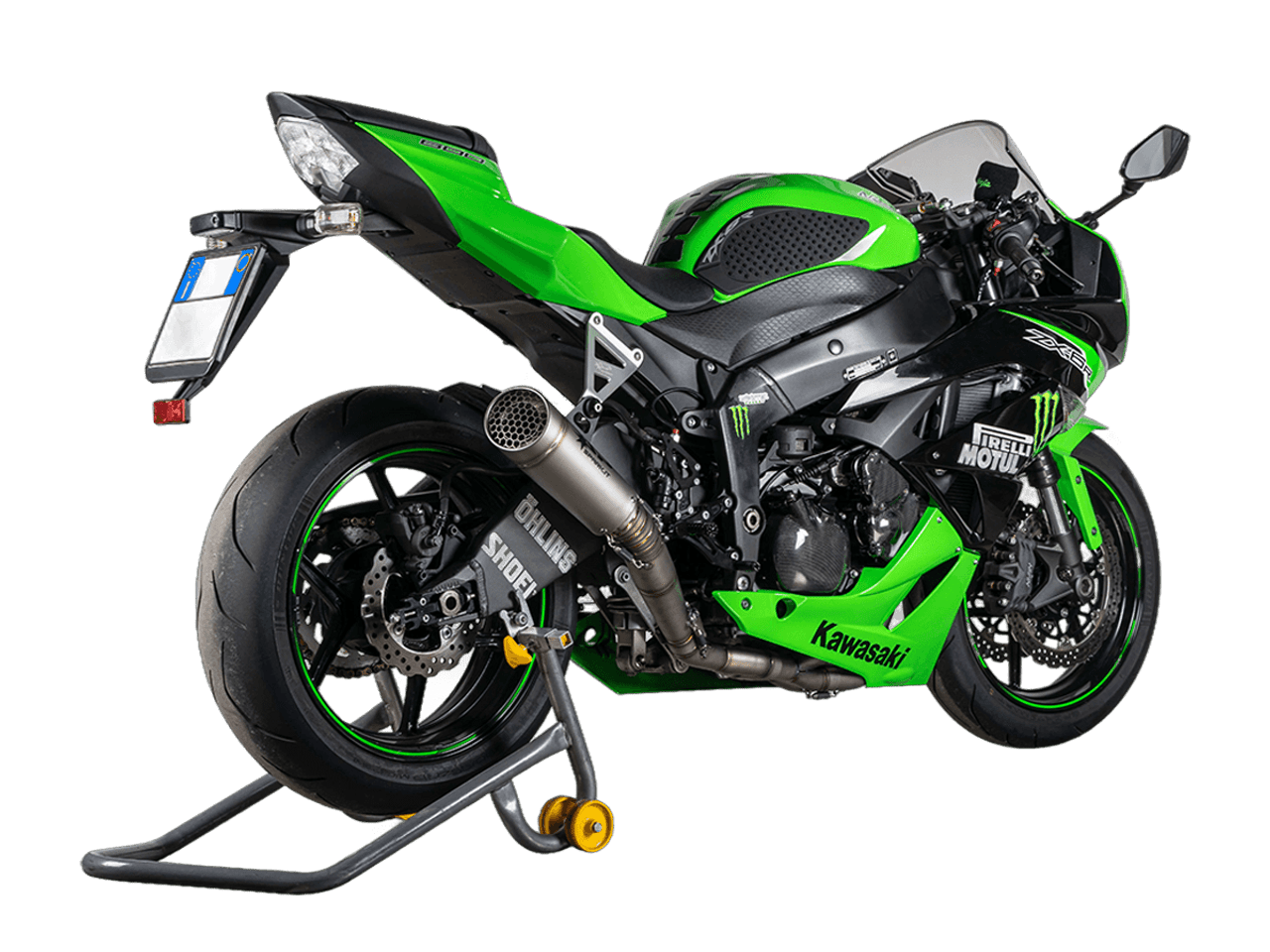 09-24 Kawasaki ZX-6R Spark Grid-O WSBK Exhaust | HHR Performance
