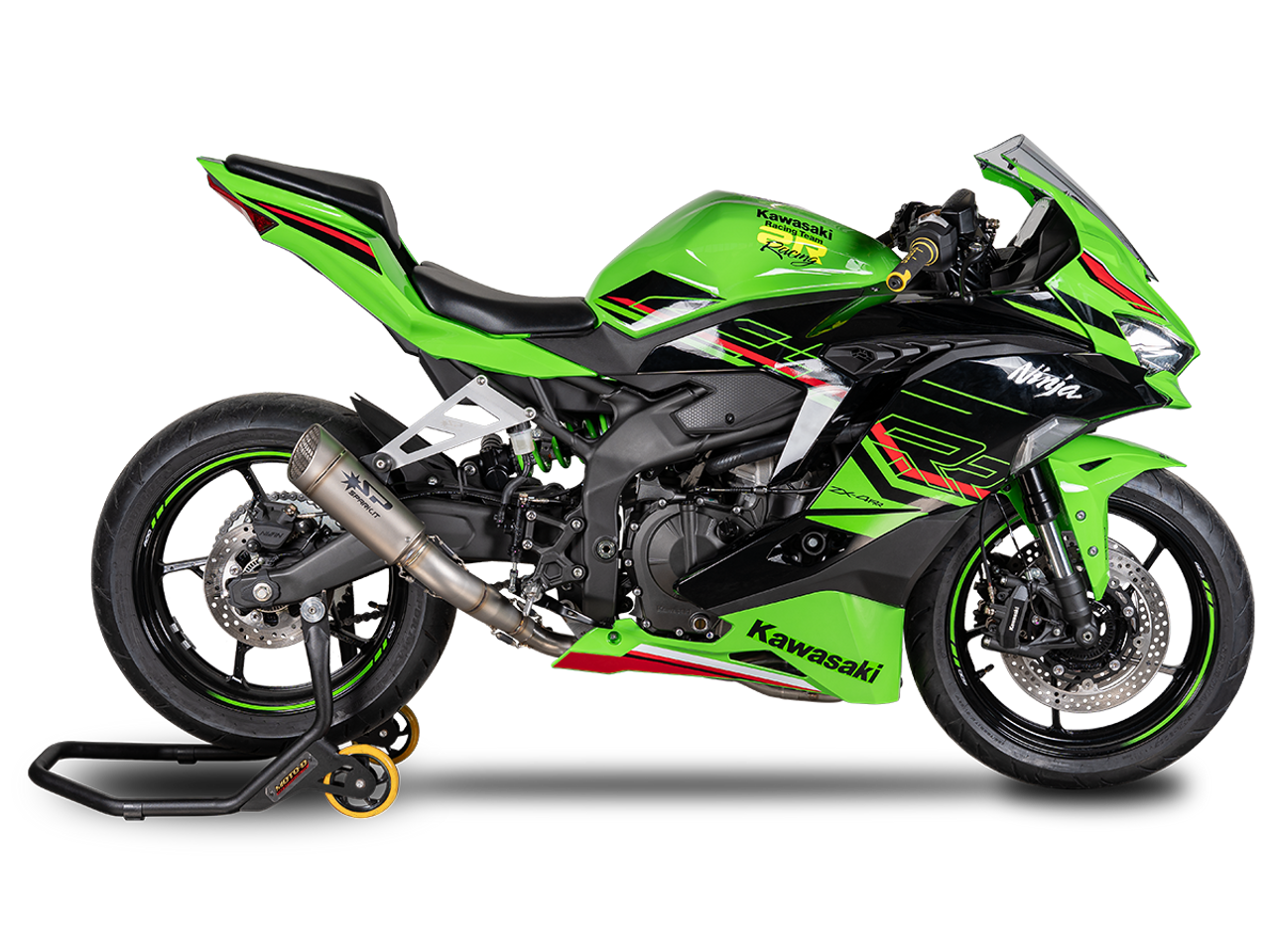 23-24 Kawasaki Ninja ZX-4RR Spark Grid-O Exhaust | HHR Performance 23-24 Kawasaki Ninja ZX-4RR Spark Grid-O Exhaust | HHR Performance