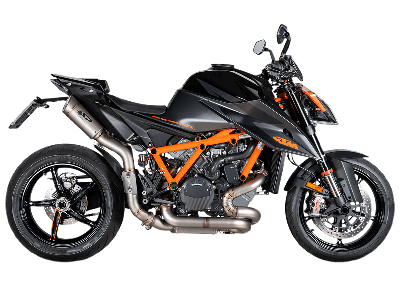 2020 KTM 1290 Super Duke R Spark Double Grid-O Titanium System 2020 KTM 1290 Super Duke R Spark Double Grid-O Titanium System