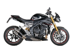 Spark Triumph Speed Triple 1200 "Double Dyno" Slip-On Exhaust (Carbon)