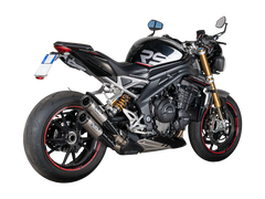 Spark Triumph Speed Triple 1200 "Double Dyno" Slip-On Exhaust (Carbon)