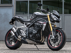 Spark Triumph Speed Triple 1200 "Double Dyno" Slip-On Exhaust (Carbon)
