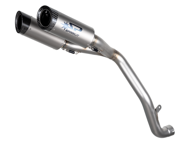 Spark Triumph Speed Triple 1200 "Double Dyno" High Mount Exhaust (Carbon)