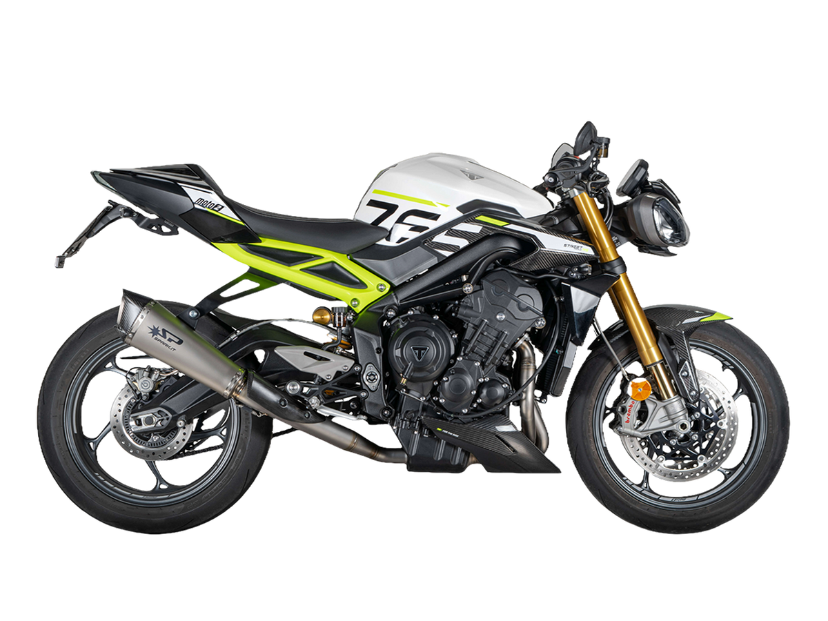 Spark Triumph Street Triple 765 R/RS Moto2 "Konix Evo" Full Exhaust System (2018+)