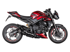Spark Triumph Street Triple 765 R/RS Moto2 "Grid-O" Exhaust System (E5) (Dark) (2023+)