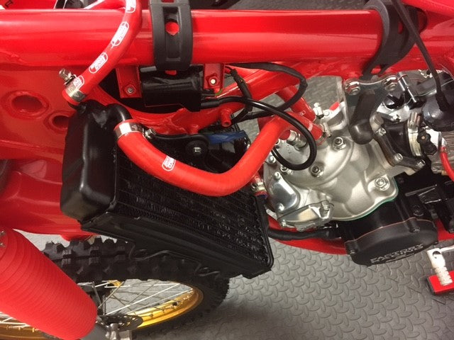 GPI Racing Silicone Radiator Hose Kit For Honda CR250R 1988-1991 (1989, 1990 Models)